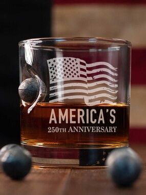 BENSHOT MUSKET BALL GLASS - America’s 250th Anniversary Limited Edition Tumbler